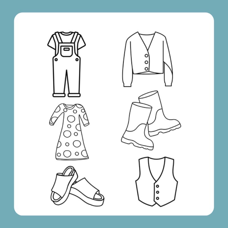tranh tô màu quần áo bé trai bé gái (5)