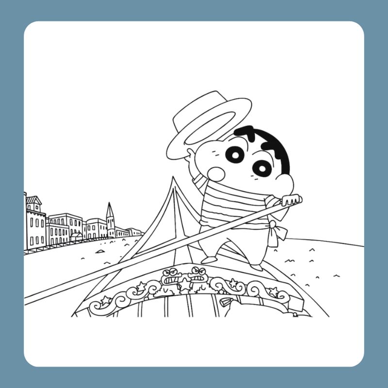 tranh tô màu shin cậu bé bút chì (16)