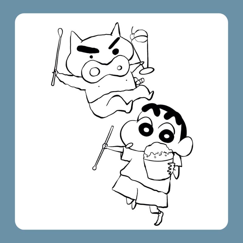 tranh tô màu shin cậu bé bút chì (19)