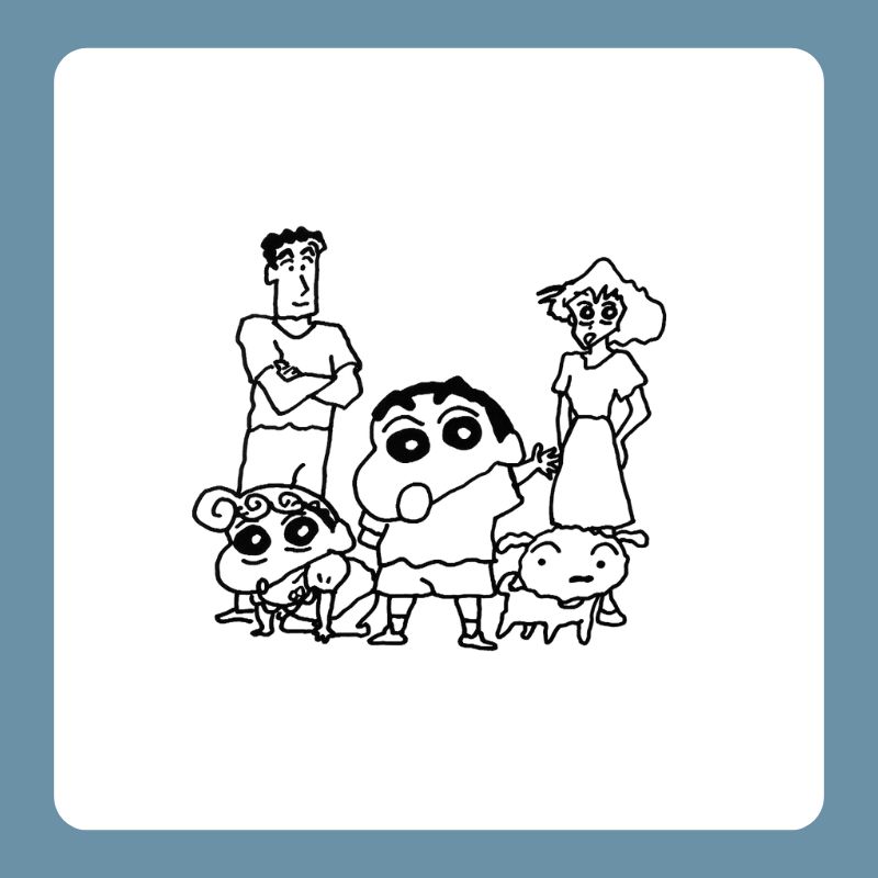 tranh tô màu shin cậu bé bút chì (25)