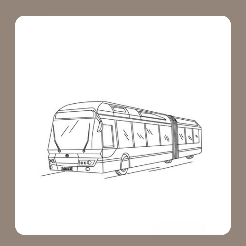 tranh tô màu xe buyt 13
