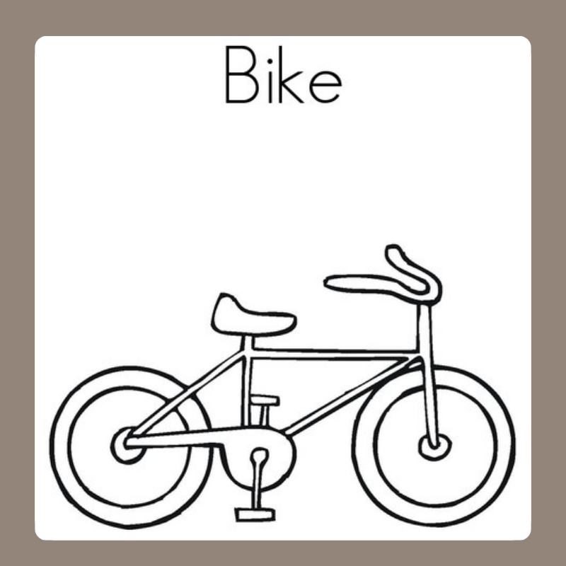 tranh tô màu xe đạp 10