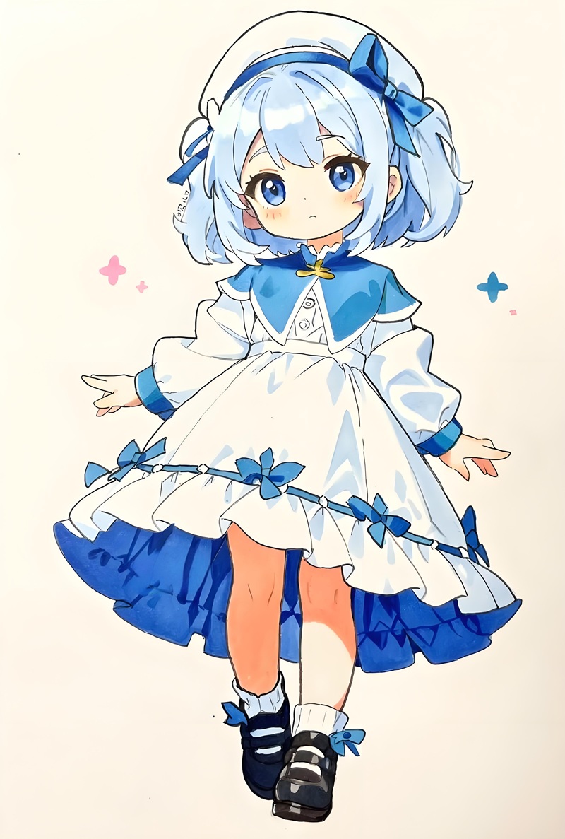 vẽ tranh anime chibi