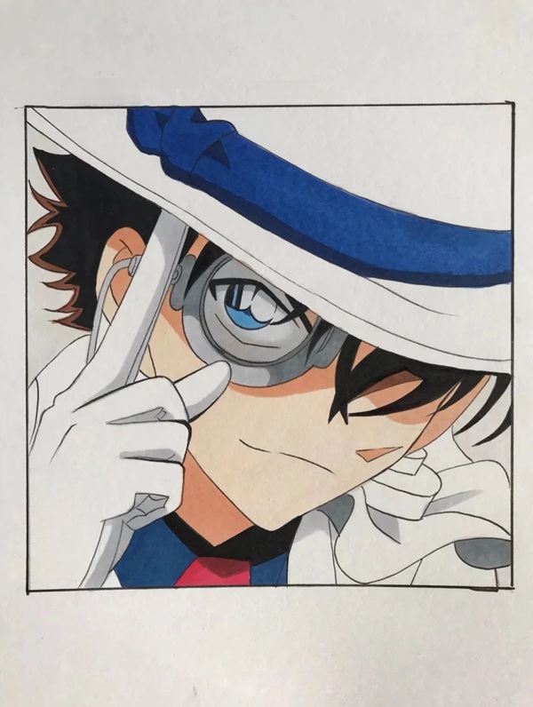 tranh vẽ anime nam 16