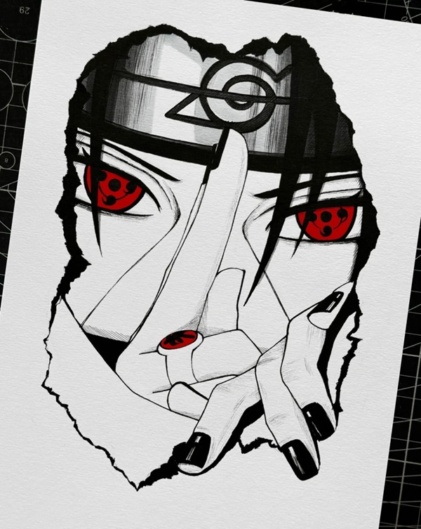 tranh vẽ anime nam 17