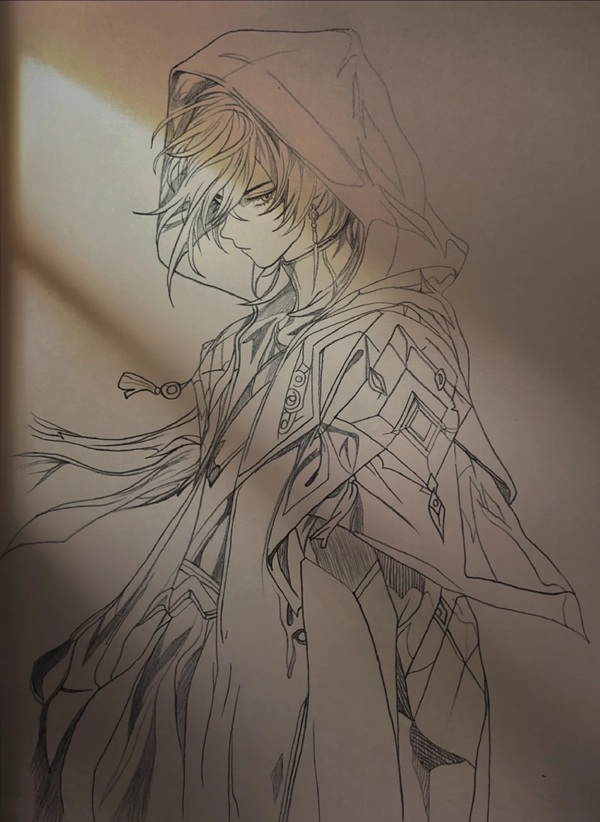 tranh vẽ anime nam 21