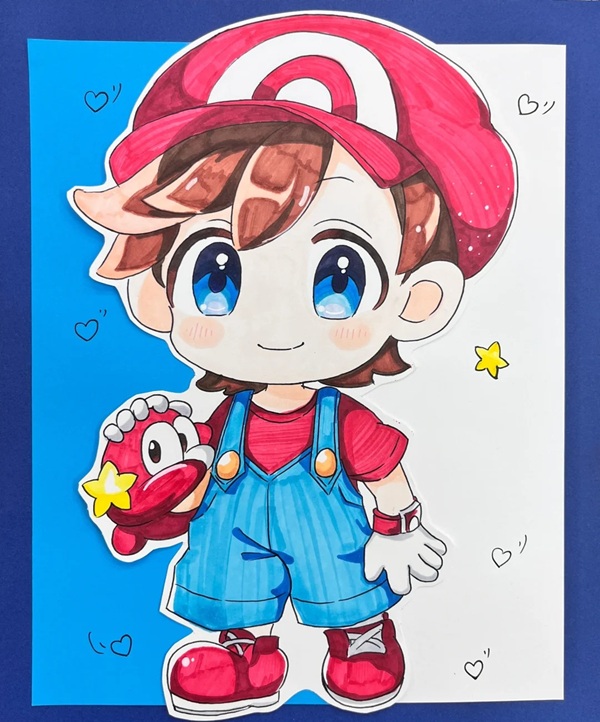 tranh vẽ anime nam 31