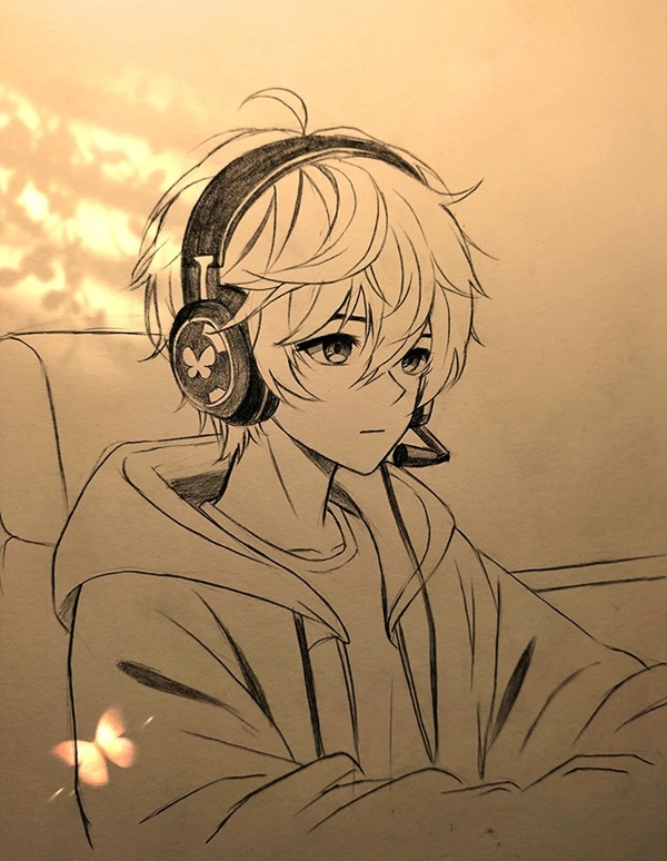 tranh vẽ anime việt nam​