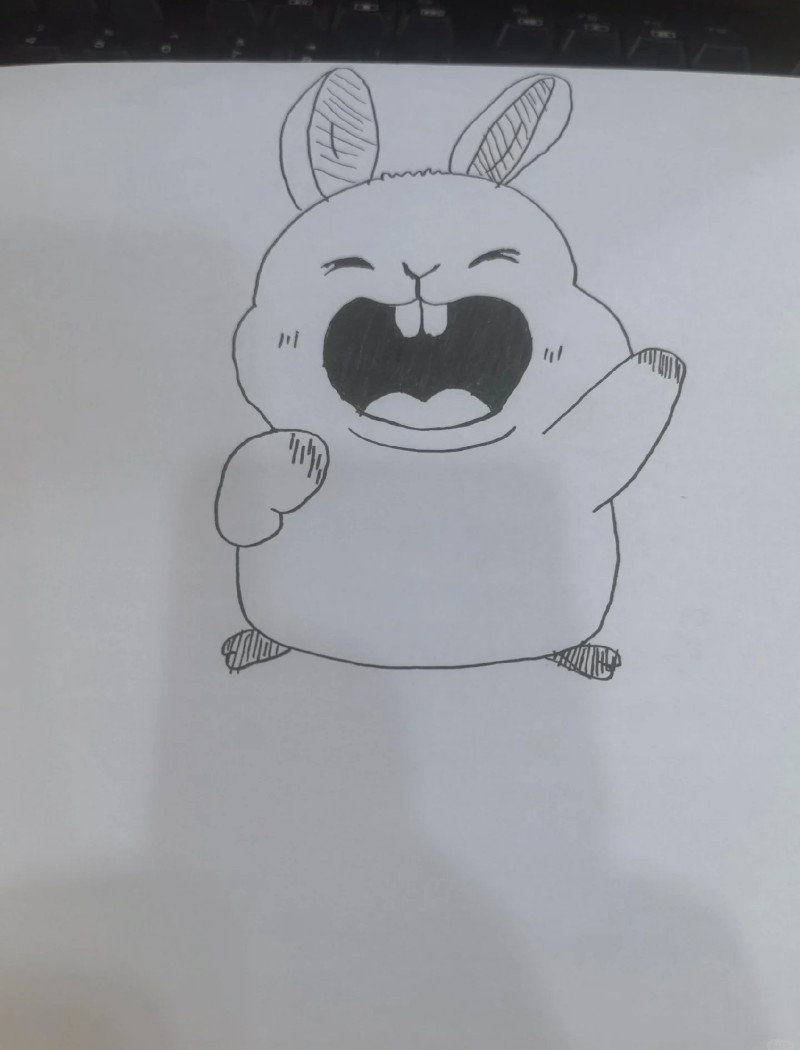 tranh vẽ con thỏ 27