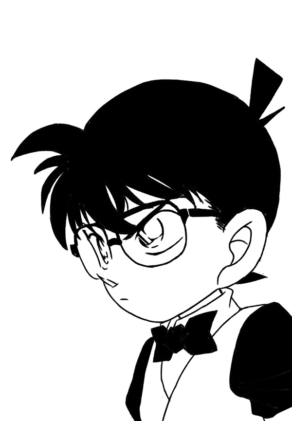 tranh vẽ conan 35