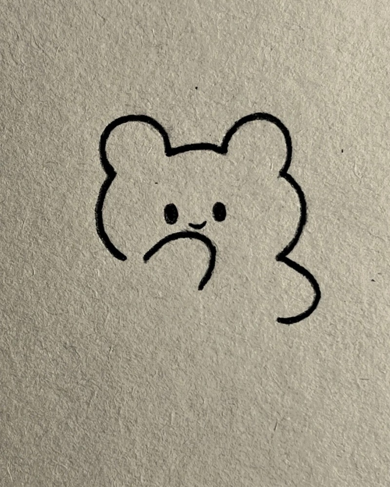 tranh vẽ dễ thương đơn giản