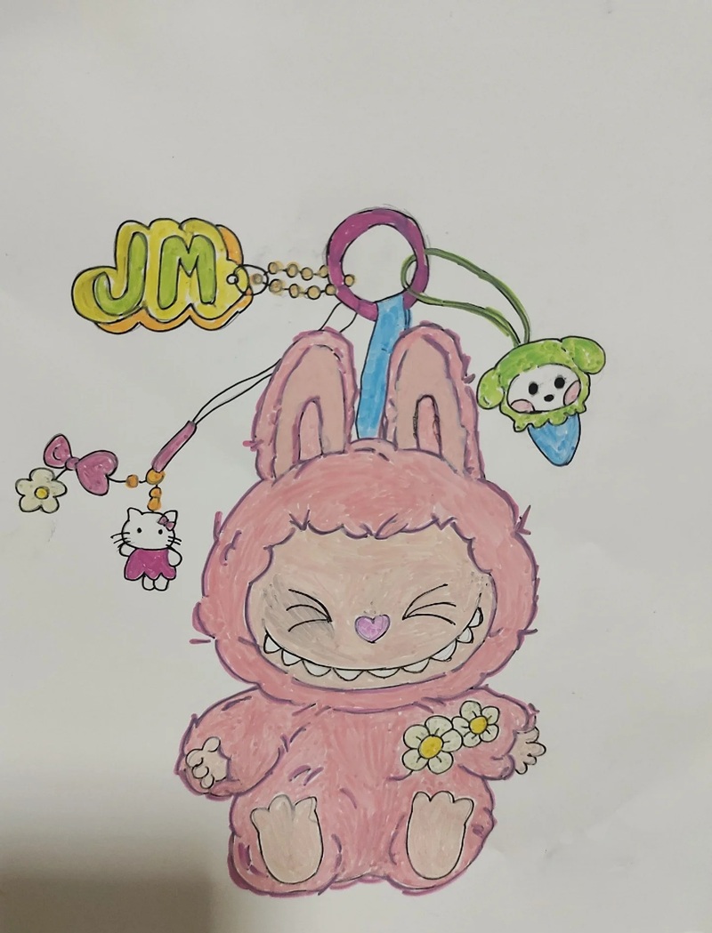 tranh vẽ hoạt hình dễ thương​