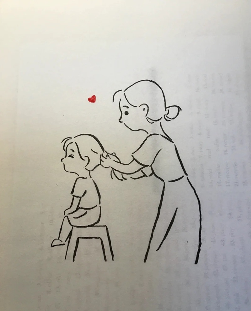 tranh vẽ mẹ 10