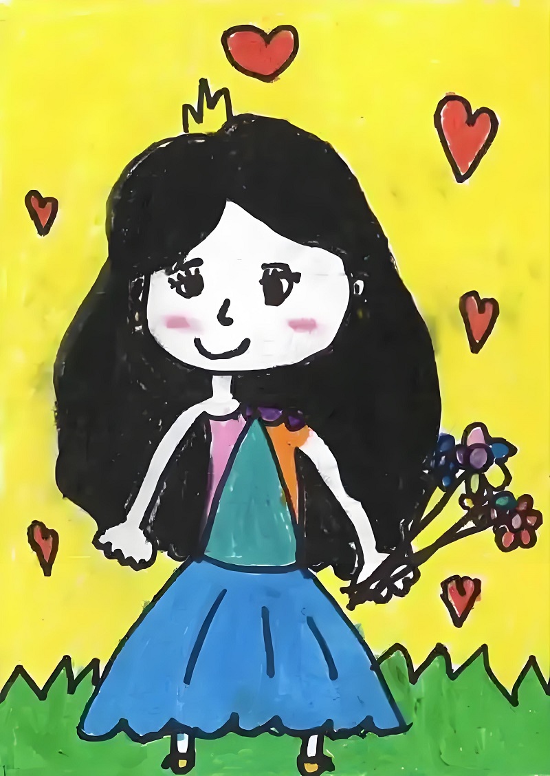 tranh vẽ mẹ 12