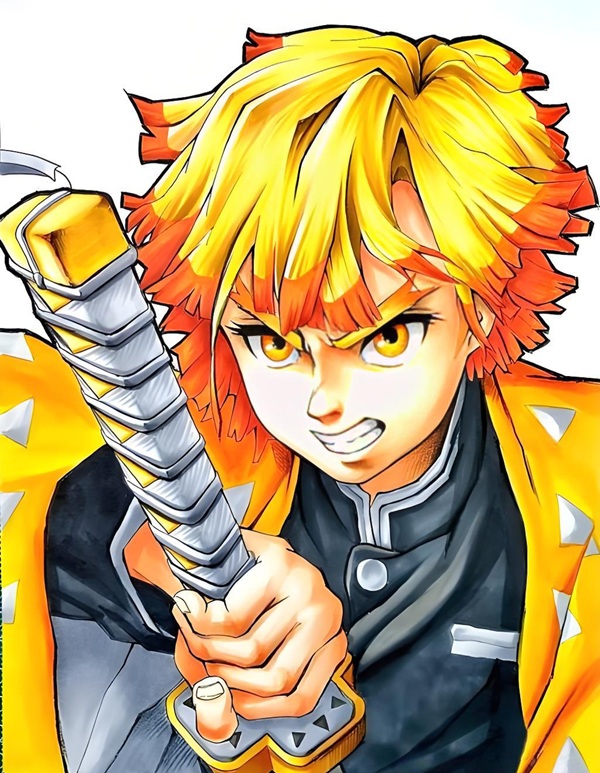 tranh vẽ nam anime​