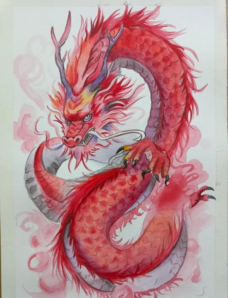 Ve Pokemon Rong Khám Phá bộ sưu tập 98+ tranh vẽ rồng đặc sắc nhất
