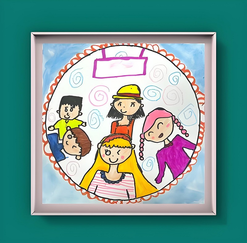 tranh vẽ về tình bạn thân 1