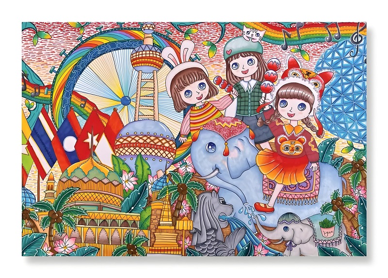 tranh vẽ về tình bạn thân 21