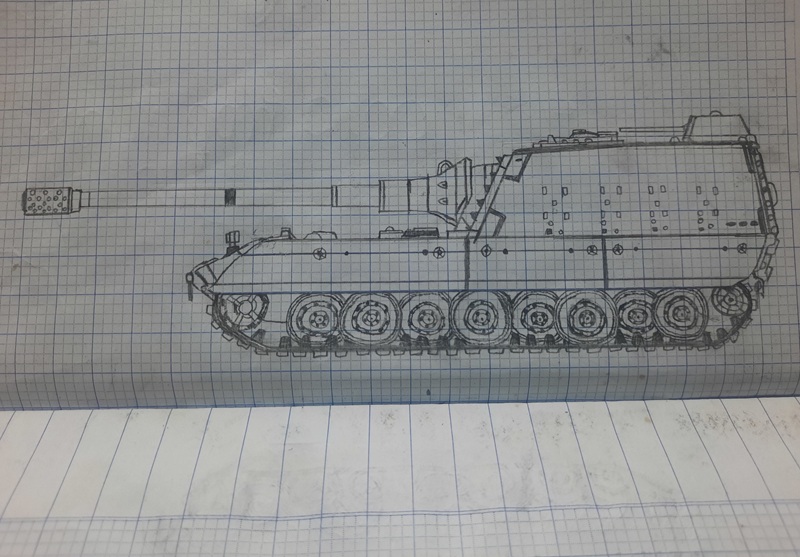 tranh vẽ xe tăng 24