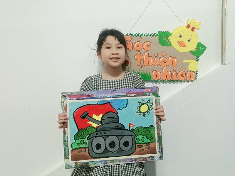 tranh vẽ xe tăng 27