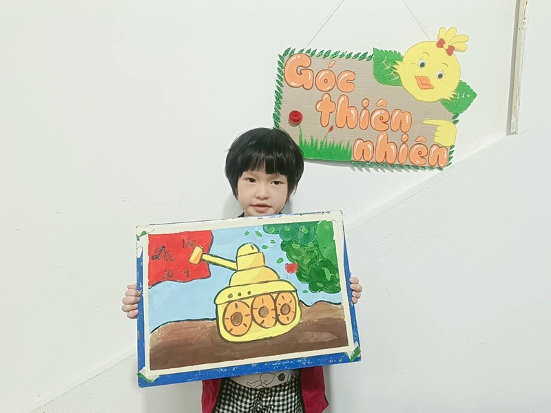 tranh vẽ xe tăng 29