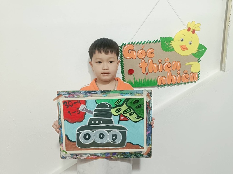 tranh vẽ xe tăng 30