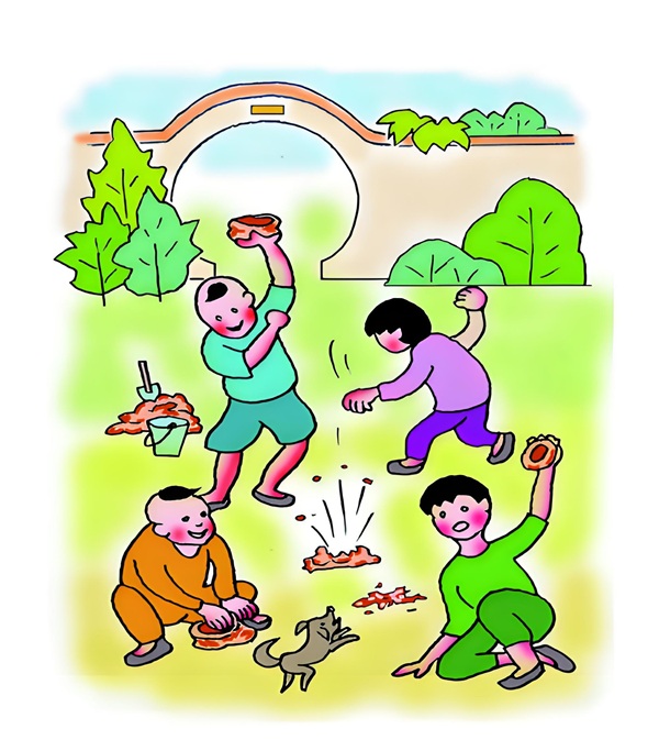 trò chơi dân gian tranh vẽ