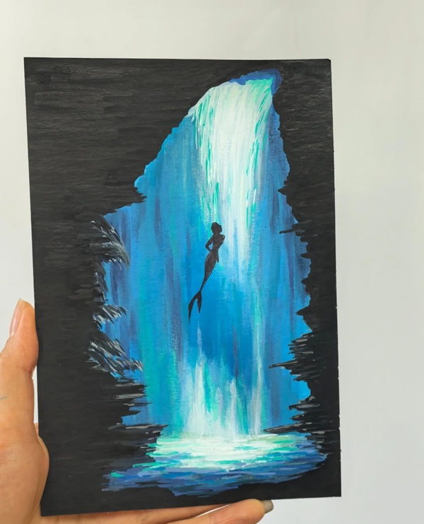 vẽ nàng tiên cá 4