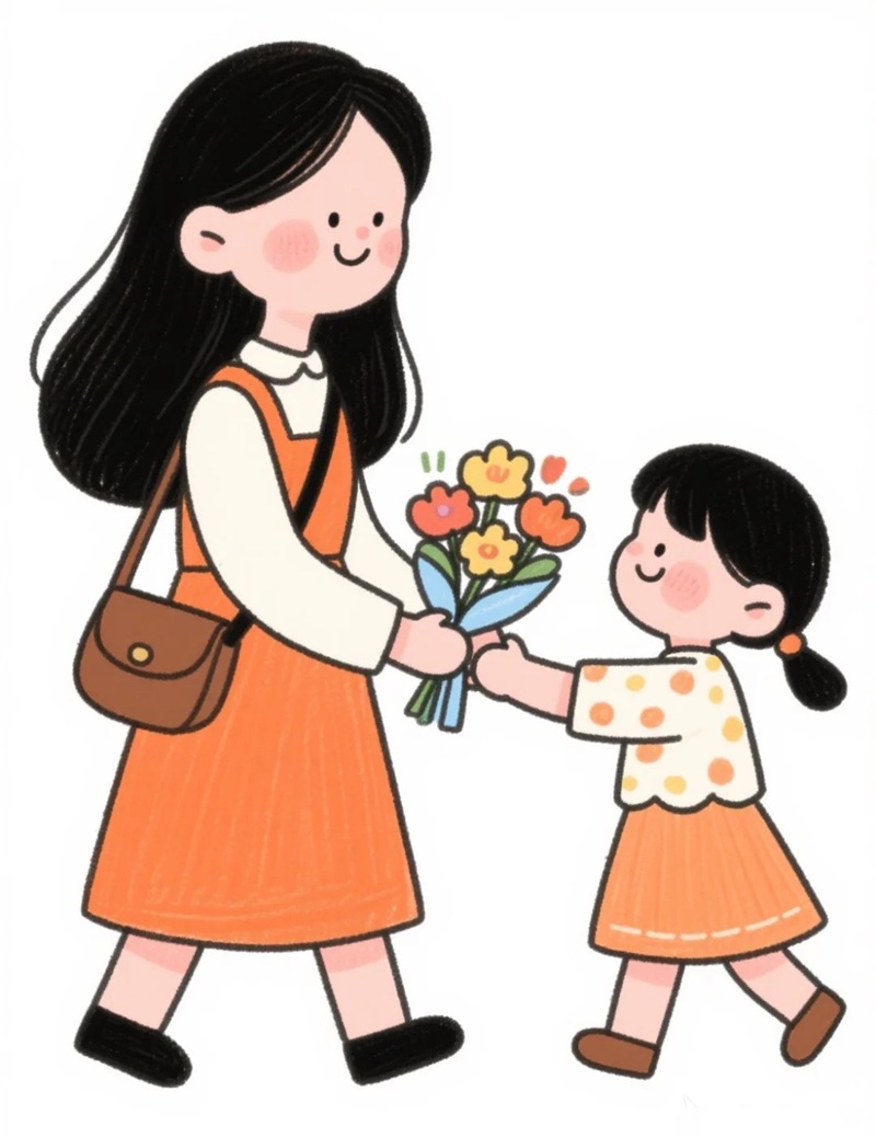 vẽ tranh 20 10 tặng mẹ