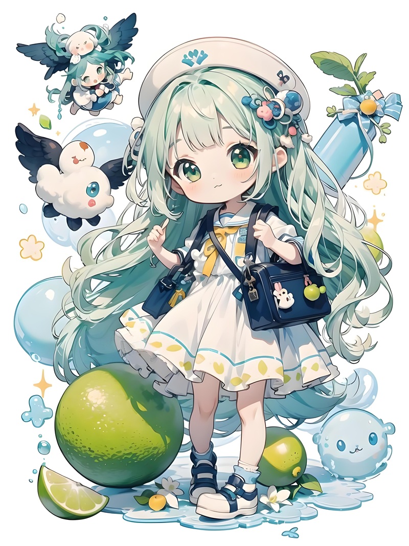 vẽ tranh anime chibi 2