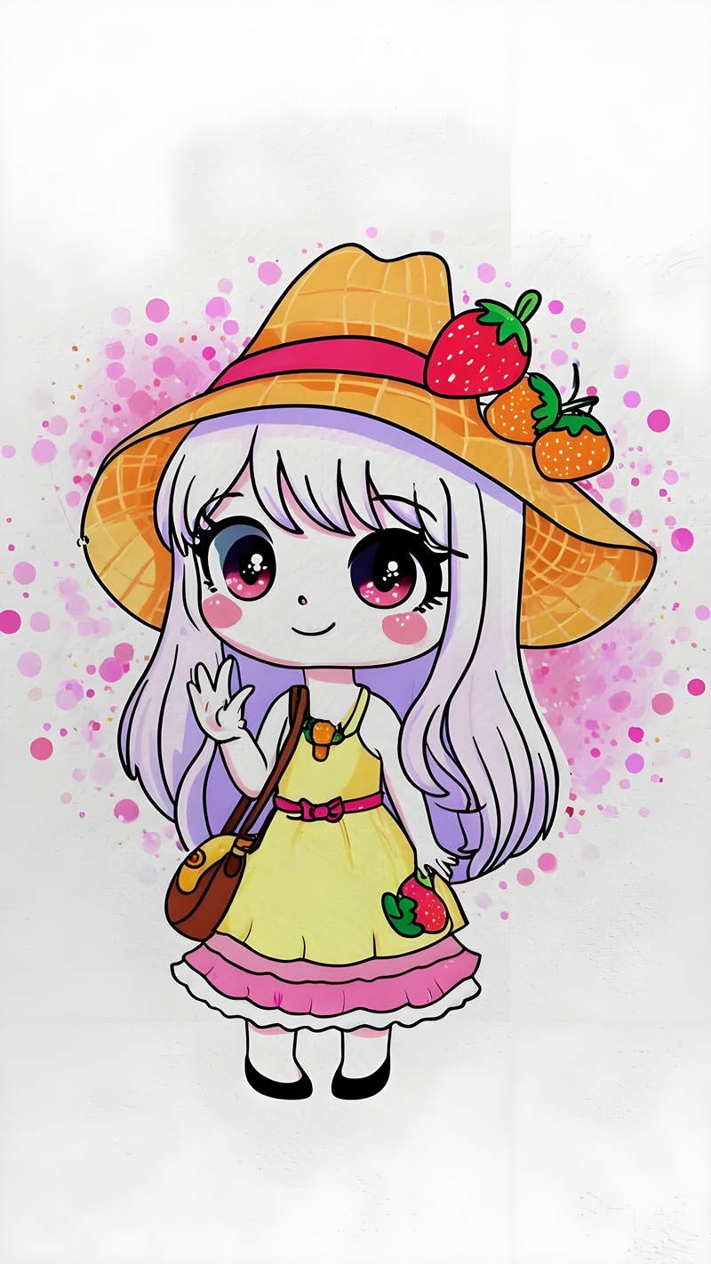 vẽ tranh anime chibi 20