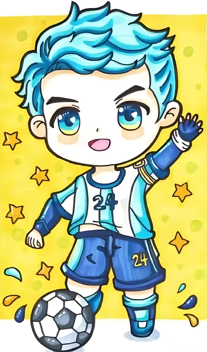 vẽ tranh anime chibi 31