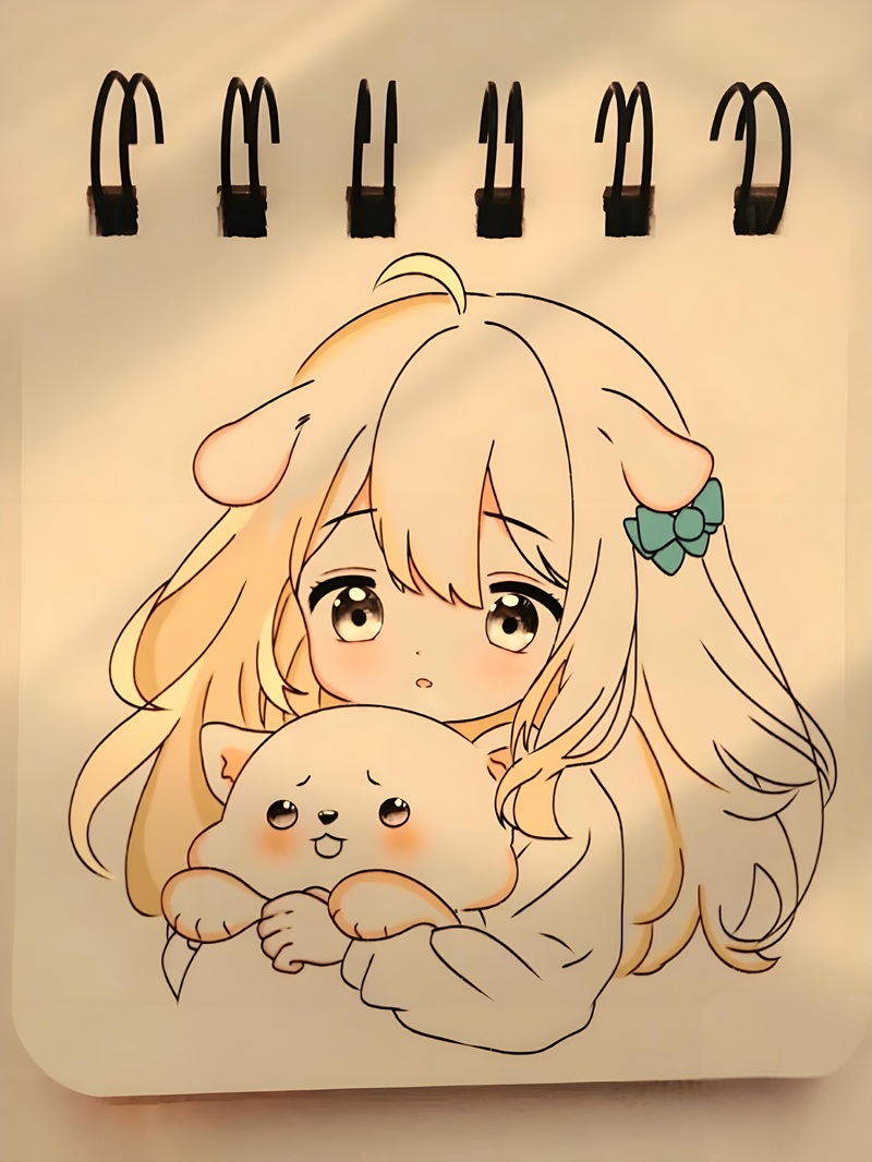 vẽ tranh anime chibi 5