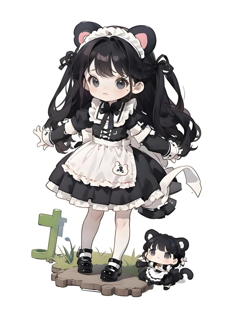 vẽ tranh anime chibi 8