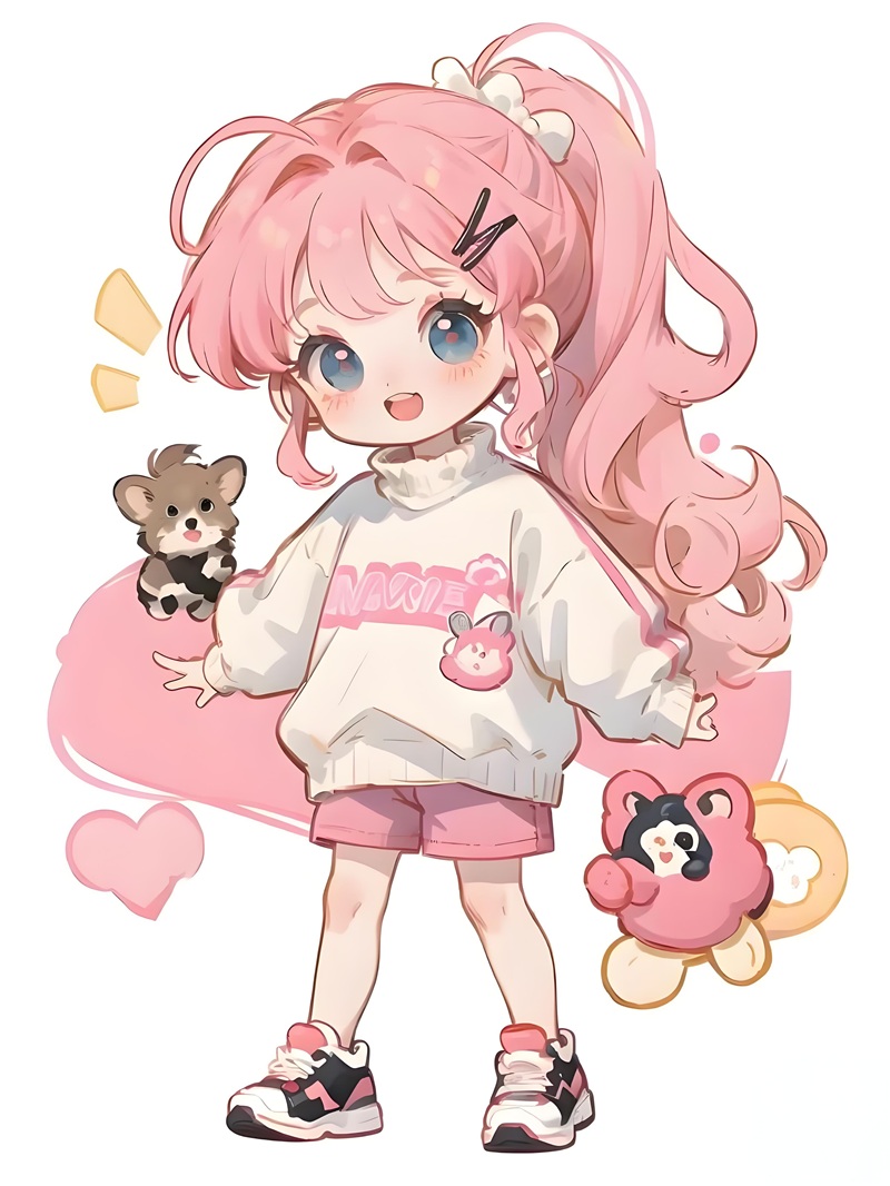 vẽ tranh anime chibi  38