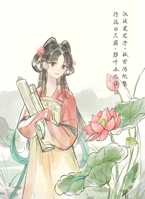 vẽ tranh anime cổ trang 11
