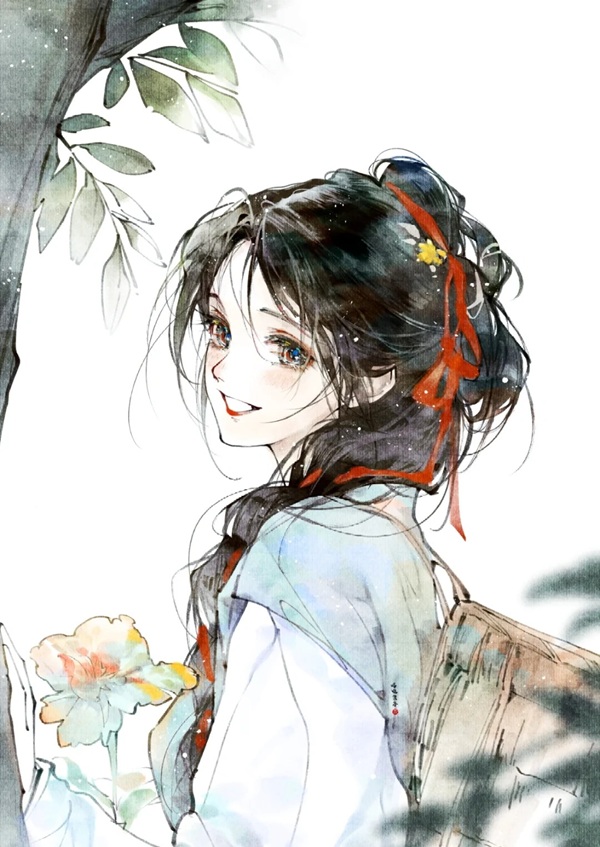 vẽ tranh anime cổ trang 16