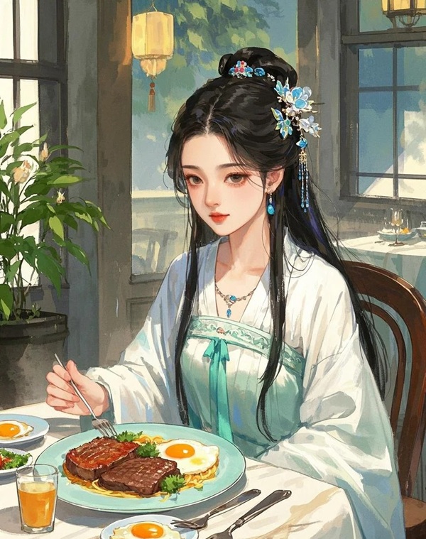 vẽ tranh anime cổ trang 23