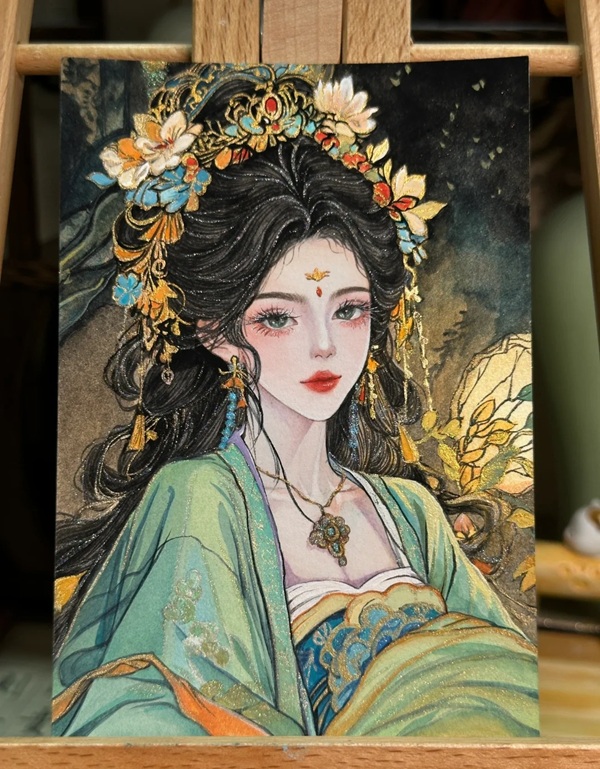 vẽ tranh anime cổ trang 26
