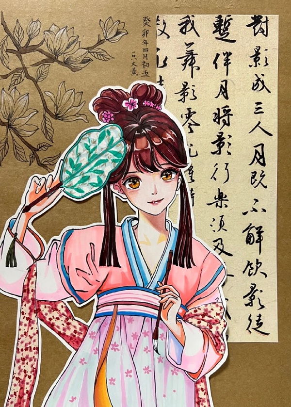 vẽ tranh anime cổ trang 29