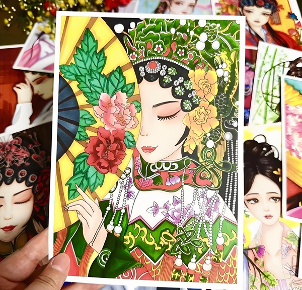 vẽ tranh anime cổ trang 39