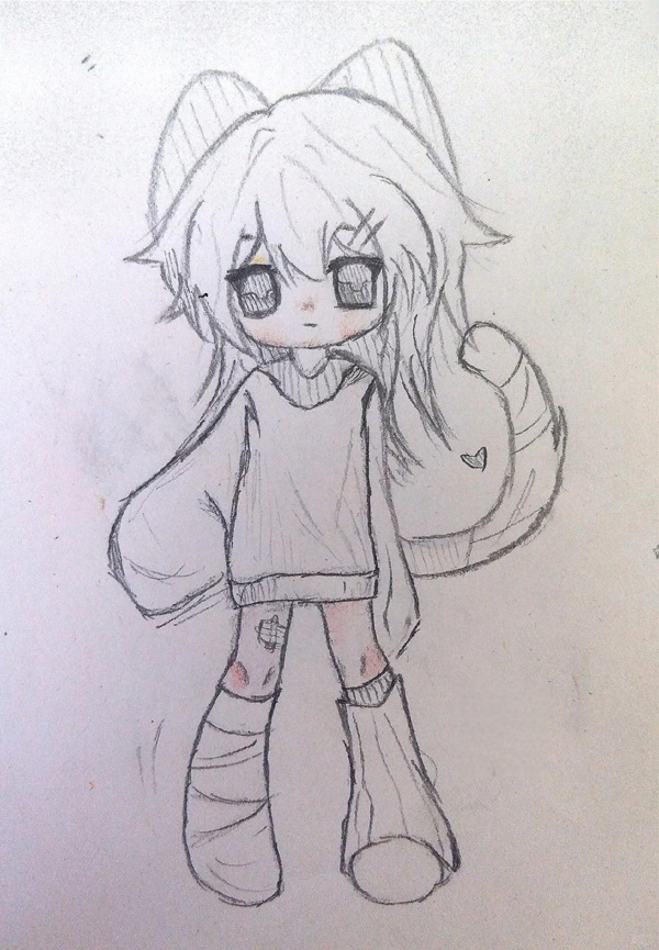 vẽ tranh anime cute 2