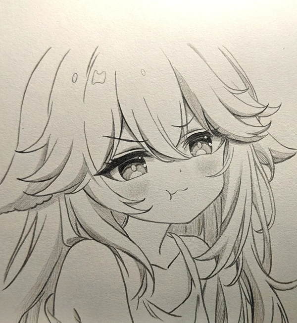 vẽ tranh anime cute 23