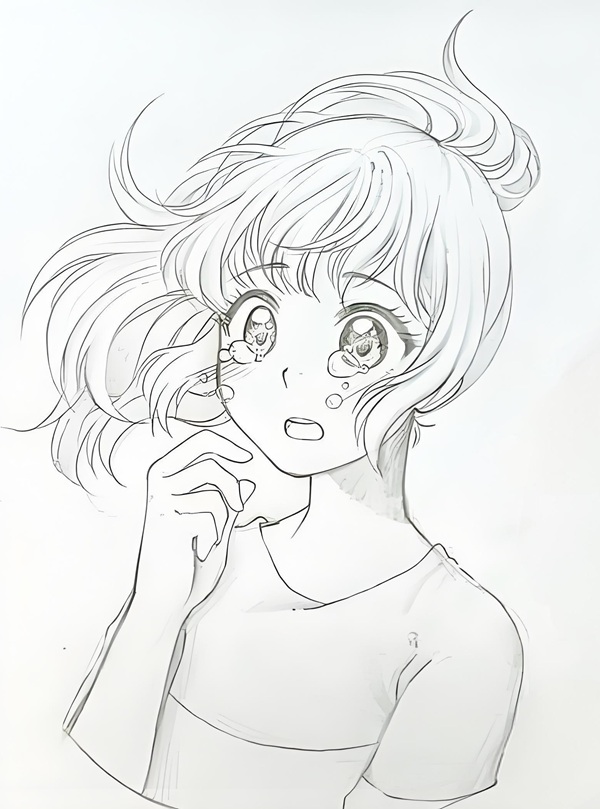 vẽ tranh anime cute 27