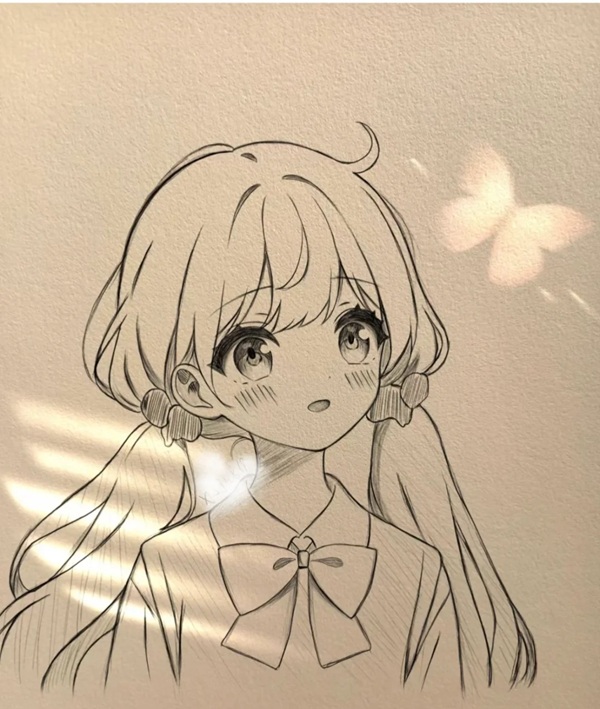 vẽ tranh anime cute 28