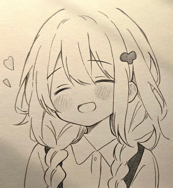 vẽ tranh anime cute 33