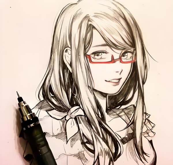 vẽ tranh anime cute 38