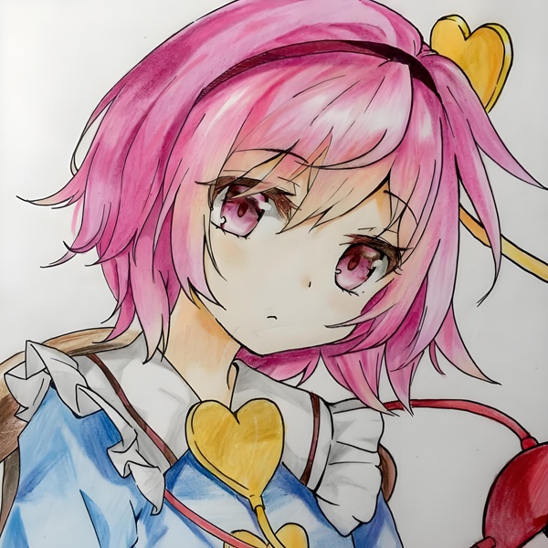 vẽ tranh anime nữ 22