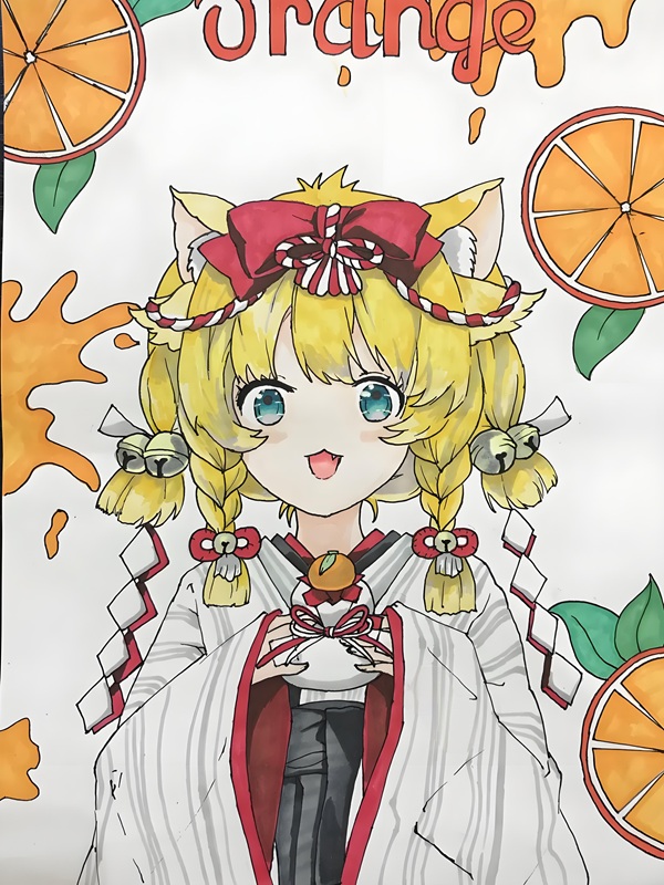 vẽ tranh anime nữ 28