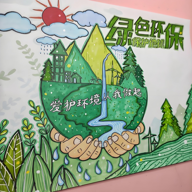vẽ tranh bảo vệ môi trường 25